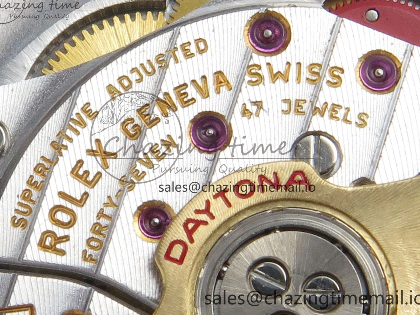 Dial 1:1 Daytona Bracelet Custom on Edition SS PPM4132 904L Le 126529 Modded Best  White Mans CLEAN Custom 0119